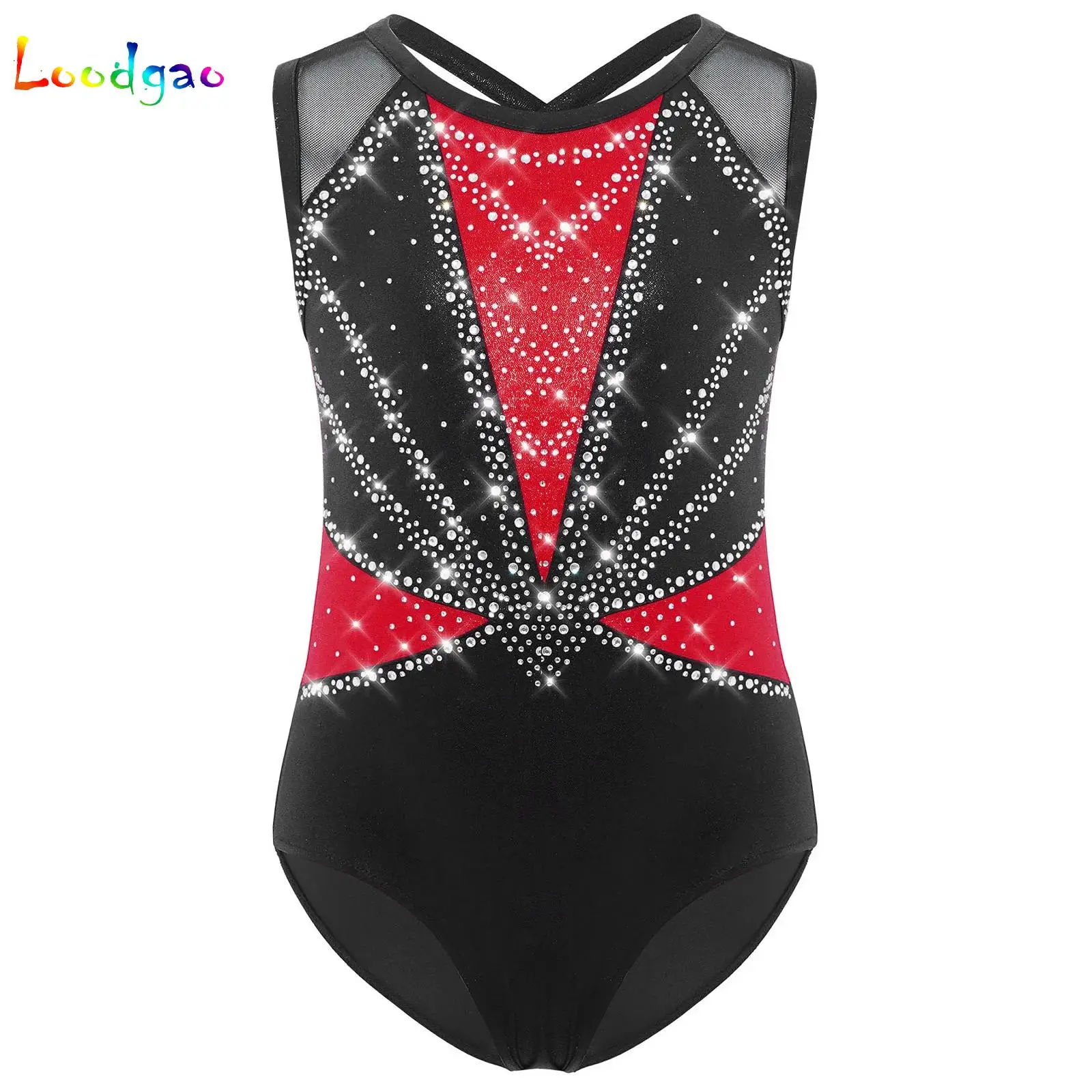 Ballet Dance Shinny Metallic Leotards for Girls Gymnastics Bodysuit Sleeveless Color Block Costume Kids Practice Dance Wear
Ballet Dance Shinny Metallic Leotards for Girls Gymnastics Bodysuit Sleeveless Color Block Costume Kids Practice Dance Wear