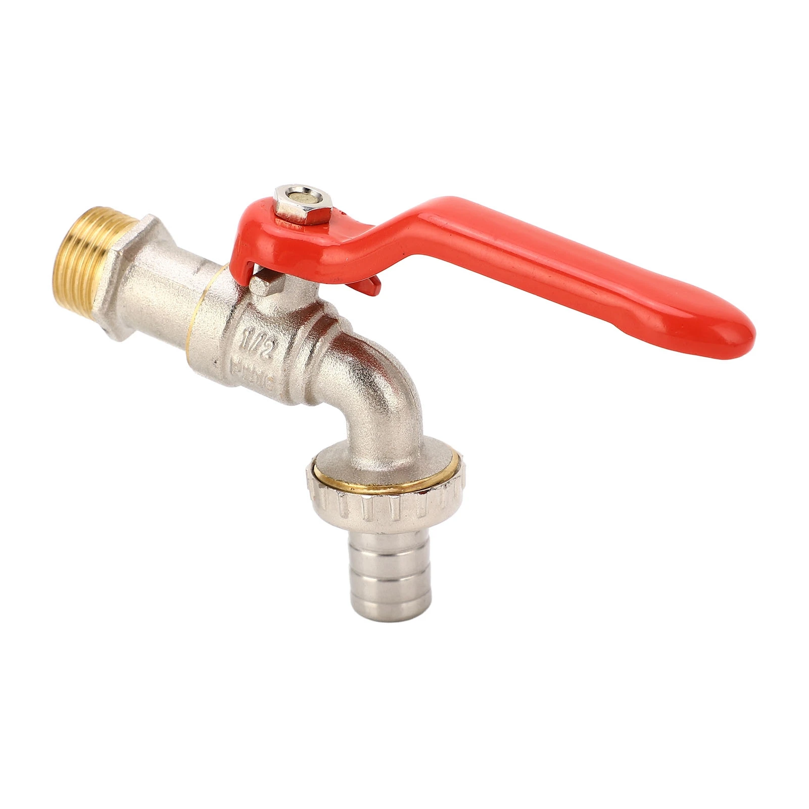 Male Threaded Hose Bibb G1/2in Inlet G3/4in Outlet Brass Anti Corrosion Good Sealing Water Valve for Washing Machine
Male Threaded Hose Bibb G1/2in Inlet G3/4in Outlet Brass Anti Corrosion Good Sealing Water Valve for Washing Machine