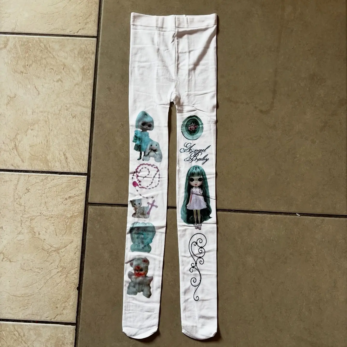 Harajuku Theights Tights Y2k Tights With Pattern Bodystocking Gothic Lolita Punk Emo Stockings for Women Sissy Sexy Shoopy Emo
Harajuku Theights Tights Y2k Tights With Pattern Bodystocking Gothic Lolita Punk Emo Stockings for Women Sissy Sexy Shoopy Emo