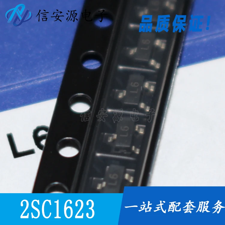 10 шт. 100% оригинальный новый 2SC1623 шелкография L6 SOT-23 NPN 50 В/100 мА транзистор 20
10 шт. 100% оригинальный новый 2SC1623 шелкография L6 SOT-23 NPN 50 В/100 мА транзистор 20