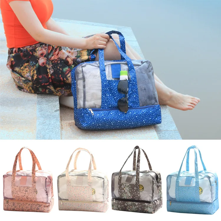 Summer Beach Bag Women Travel Storage Bag Sports Fitness Bag Large-Capacity Dry And Wet Separation Bag With Shoe Bag Wash Bag
Summer Beach Bag Women Travel Storage Bag Sports Fitness Bag Large-Capacity Dry And Wet Separation Bag With Shoe Bag Wash Bag