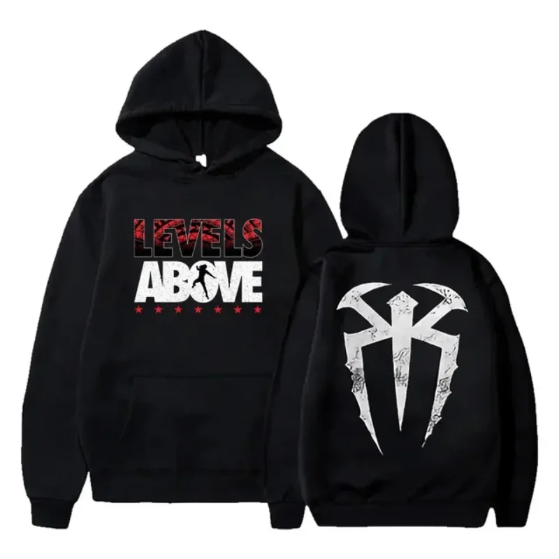 2024 Roman Reigns Levels Above hoodies long-sleeved street wear women's and men's hooded sweatshirts
2024 Roman Reigns Levels Above hoodies long-sleeved street wear women's and men's hooded sweatshirts