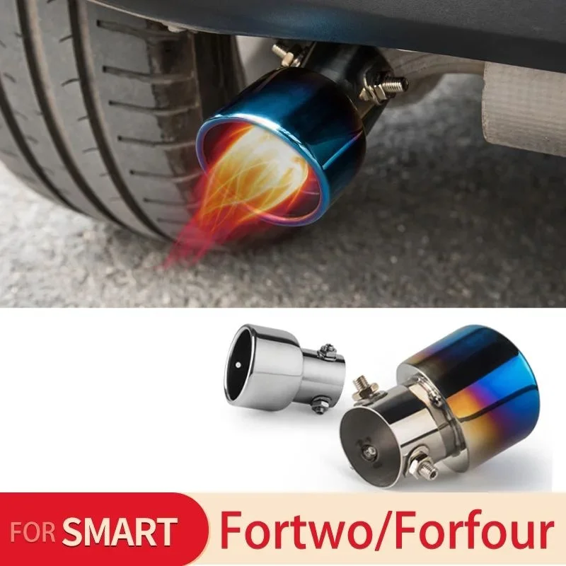 Car Muffler Tail Throat Exhaust Pipe For Smart 453 Fortwo Forfour Stainless Steel System Modification Exterior Accessories
Car Muffler Tail Throat Exhaust Pipe For Smart 453 Fortwo Forfour Stainless Steel System Modification Exterior Accessories