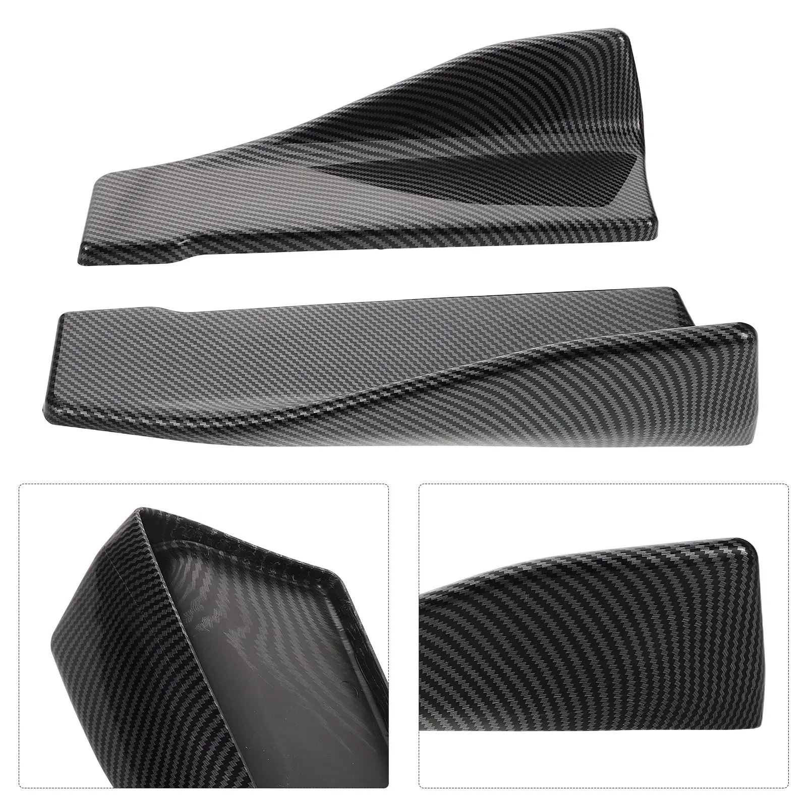 1Pair Car Universal Rear Bumper Protector Carbon Fiber Rear Corner Valance Side Skirt Splitter Spoilers Exterior Car
1Pair Car Universal Rear Bumper Protector Carbon Fiber Rear Corner Valance Side Skirt Splitter Spoilers Exterior Car