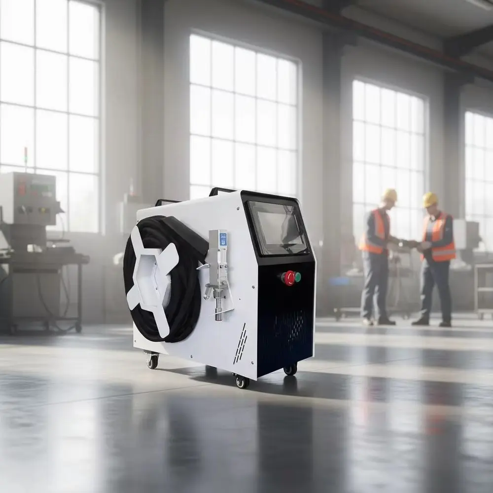New Air Cooled Fiber Laser 700w 1350w 1750w 2000W Small Laser Welding Cutting Cleaning Machine 4-in-1 Laser Welder
New Air Cooled Fiber Laser 700w 1350w 1750w 2000W Small Laser Welding Cutting Cleaning Machine 4-in-1 Laser Welder