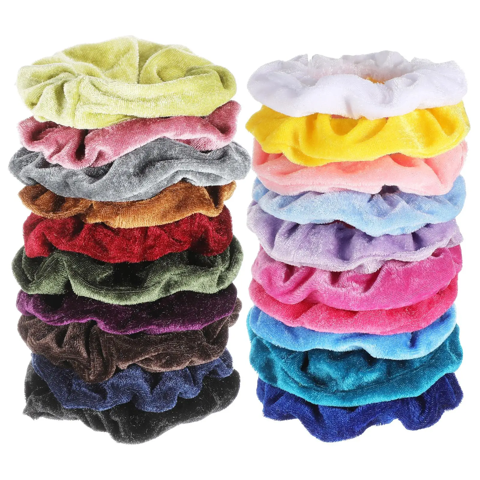 20 Pcs Elastic Ties Vibrant Colors Women Ponytail Holder Hair Styling Accessories Thick Scrunchies For Women Hair Ropes Soft
20 Pcs Elastic Ties Vibrant Colors Women Ponytail Holder Hair Styling Accessories Thick Scrunchies For Women Hair Ropes Soft