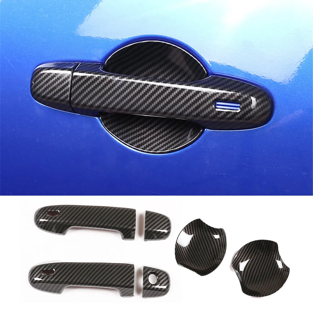 ABS Carbon Style Car Exterior Door Handle Cover Door Bowl Trim Decorative Accessories For Subaru BRZ Toyota GT86 2012-2026
ABS Carbon Style Car Exterior Door Handle Cover Door Bowl Trim Decorative Accessories For Subaru BRZ Toyota GT86 2012-2026