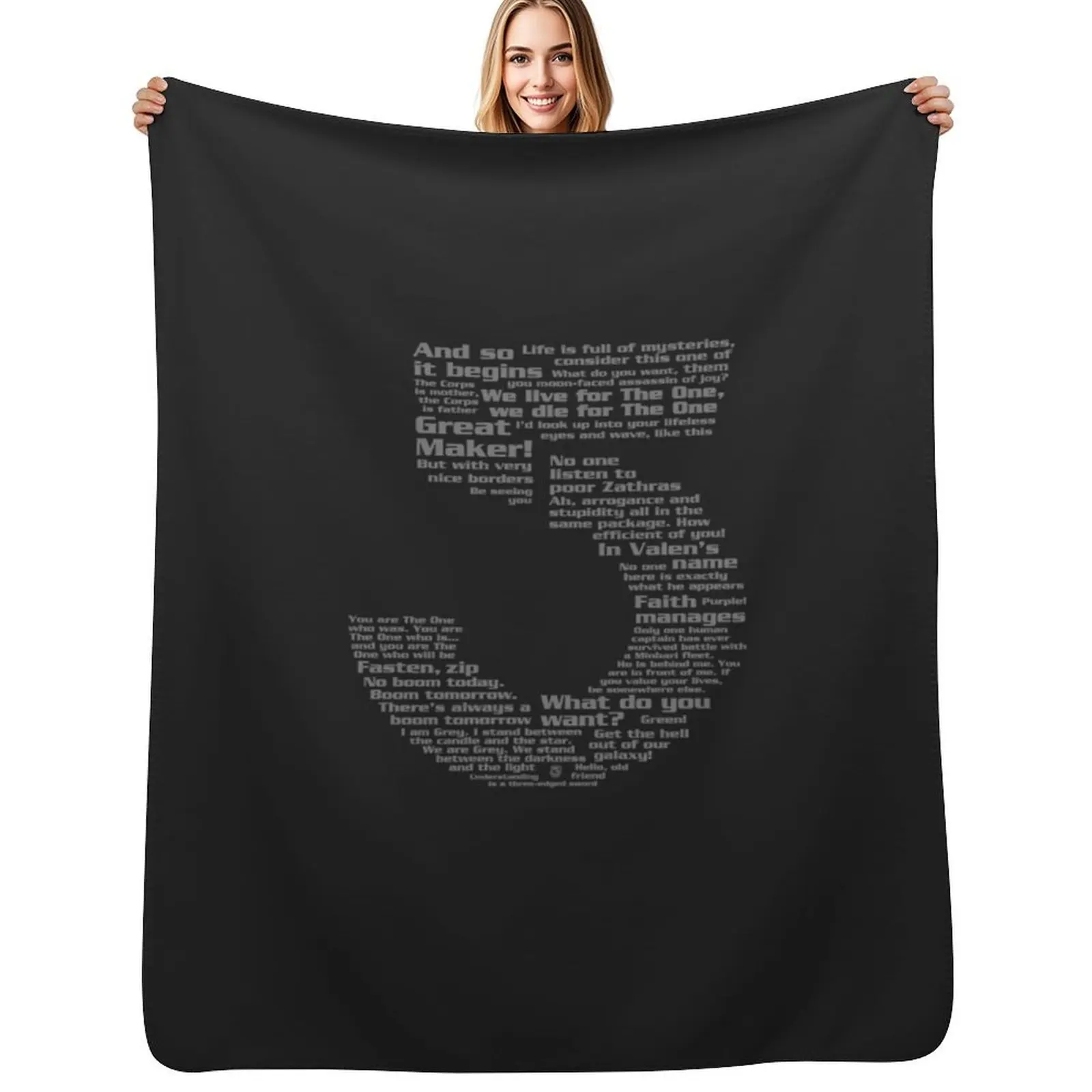 Babylon 5 Quotes - Grey Essential T-Shirt Throw Blanket Tourist wednesday Flannel Fabric blankets and throws Blankets 
Babylon 5 Quotes - Grey Essential T-Shirt Throw Blanket Tourist wednesday Flannel Fabric blankets and throws Blankets
