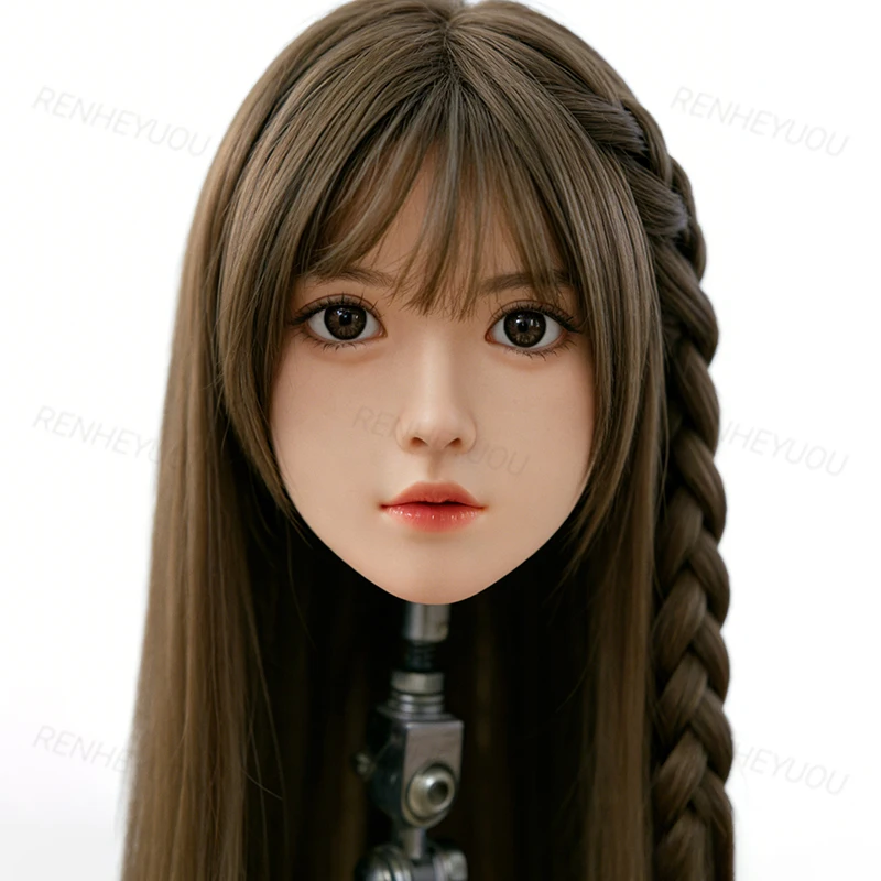 1: 1 High quality silicone material for doll toy head model, easy to disassemble, including wig
1: 1 High quality silicone material for doll toy head model, easy to disassemble, including wig