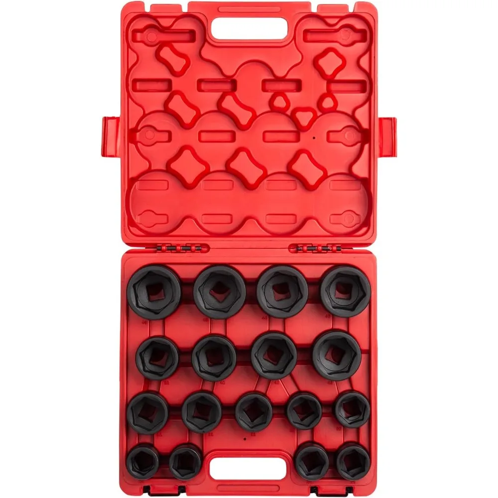 ИНСТРУМЕНТЫ SUNEX 4684, набор ударных головок для тяжелых условий эксплуатации с приводом 3/4 дюйма, 17 предметов, метрическая, 26–46 мм, легированная сталь Cr-Mo, радиус угла Des
ИНСТРУМЕНТЫ SUNEX 4684, набор ударных головок для тяжелых условий эксплуатации с приводом 3/4 дюйма, 17 предметов, метрическая, 26–46 мм, легированная сталь Cr-Mo, радиус угла Des