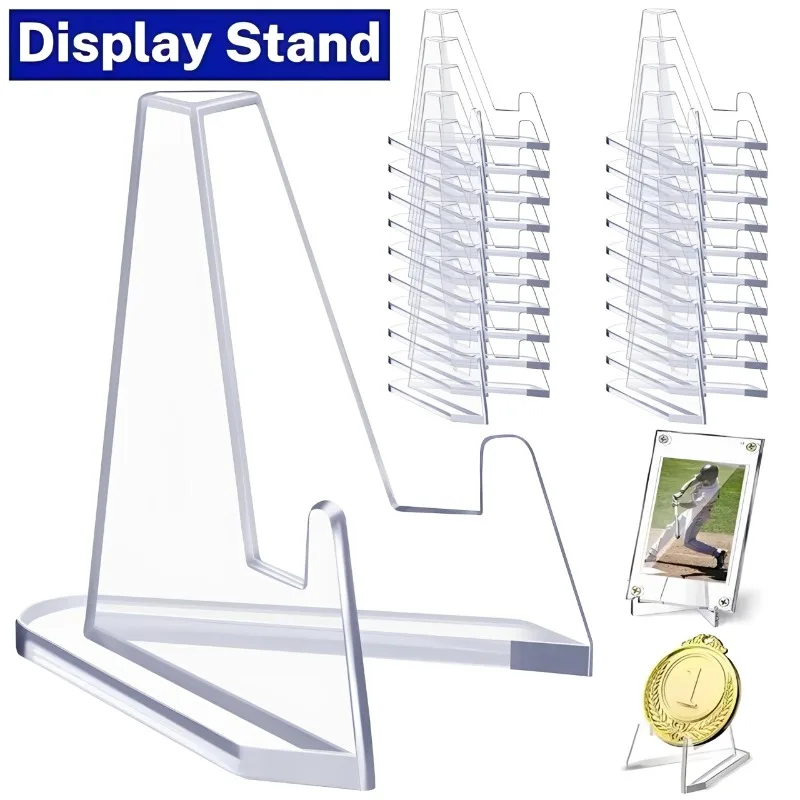 1-10PCS Triangular Card Display Stand Mini Acrylic Idol Photo Picture Holder Stands for Coin Sports Trading Cards Display Racks
1-10PCS Triangular Card Display Stand Mini Acrylic Idol Photo Picture Holder Stands for Coin Sports Trading Cards Display Racks