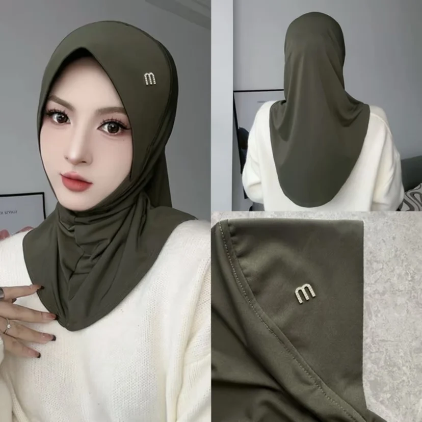 Moslem Women's Girls Hijab Ready Easy to Wear Islamic Headscarf for Women Girls Modesty Cover up
Moslem Women's Girls Hijab Ready Easy to Wear Islamic Headscarf for Women Girls Modesty Cover up