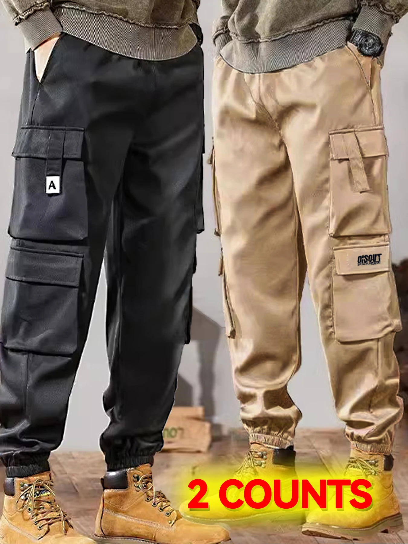 Loose straight leg sports work pants are suitable for wearing trendy brand long pants for men's casual pants when going out. Men
Loose straight leg sports work pants are suitable for wearing trendy brand long pants for men's casual pants when going out. Men