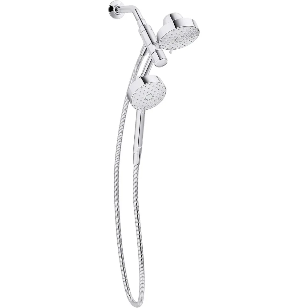 23218-CP Awaken 2-in-1 Multifunction Shower Combo Kit, Showerhead and Handshower Set, 2.5 GPM
23218-CP Awaken 2-in-1 Multifunction Shower Combo Kit, Showerhead and Handshower Set, 2.5 GPM