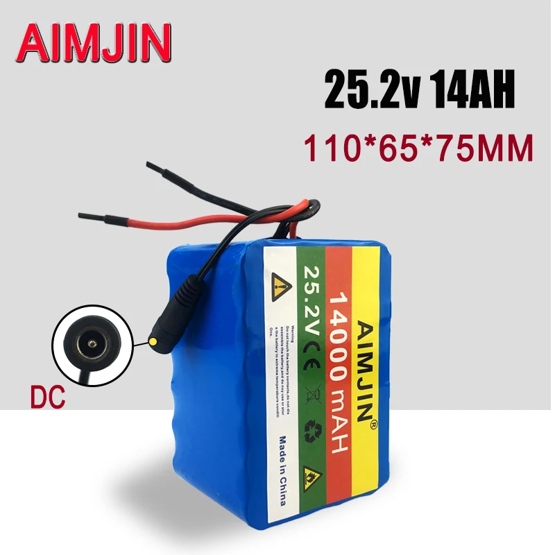 25.2V 14000mah Lithium ion Rechargeable Battery 14Ah 6s4p 18650 Battery Pack+charger
25.2V 14000mah Lithium ion Rechargeable Battery 14Ah 6s4p 18650 Battery Pack+charger
