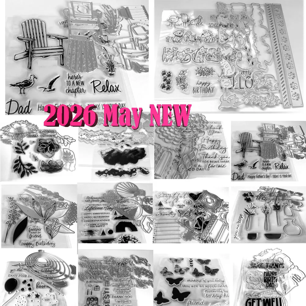 Новинки 2026: Наборы для творчества (штампы и вырубные ножи) с цветочными мотивами для скрапбукинга, альбомов, открыток и трафаретов. Дизайн Wish French Kids Craft.
Новинки 2026: Наборы для творчества (штампы и вырубные ножи) с цветочными мотивами для скрапбукинга, альбомов, открыток и трафаретов. Дизайн Wish French Kids Craft.