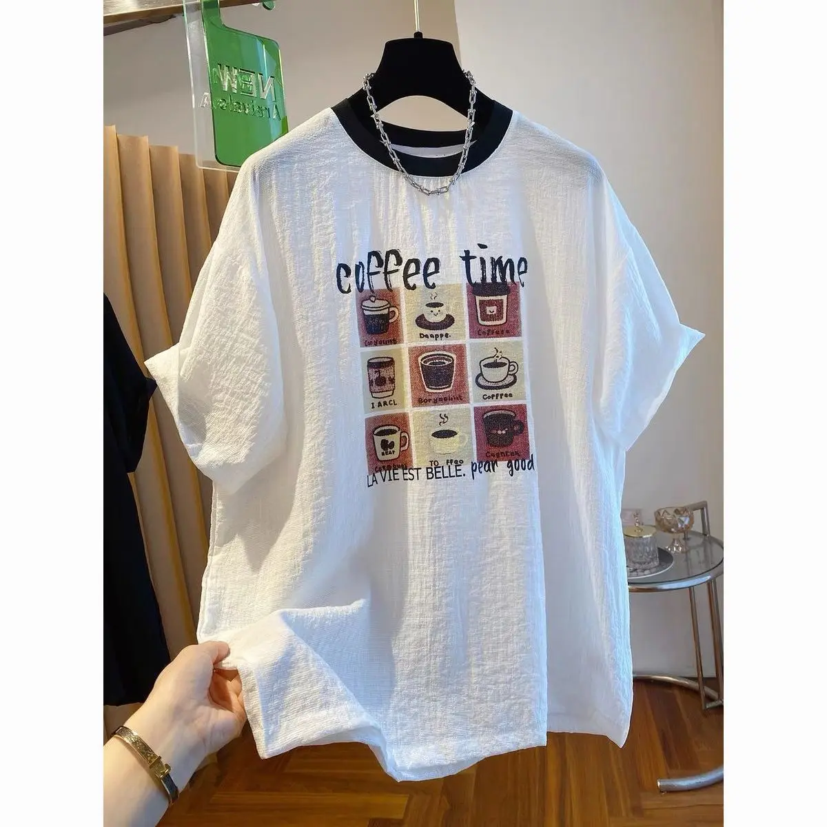 Summer New Women's Large Size Cotton Linen Short Sleeve T-shirt Printed Thin Base Shirt Belly Cover Commute Style Artistic
Summer New Women's Large Size Cotton Linen Short Sleeve T-shirt Printed Thin Base Shirt Belly Cover Commute Style Artistic