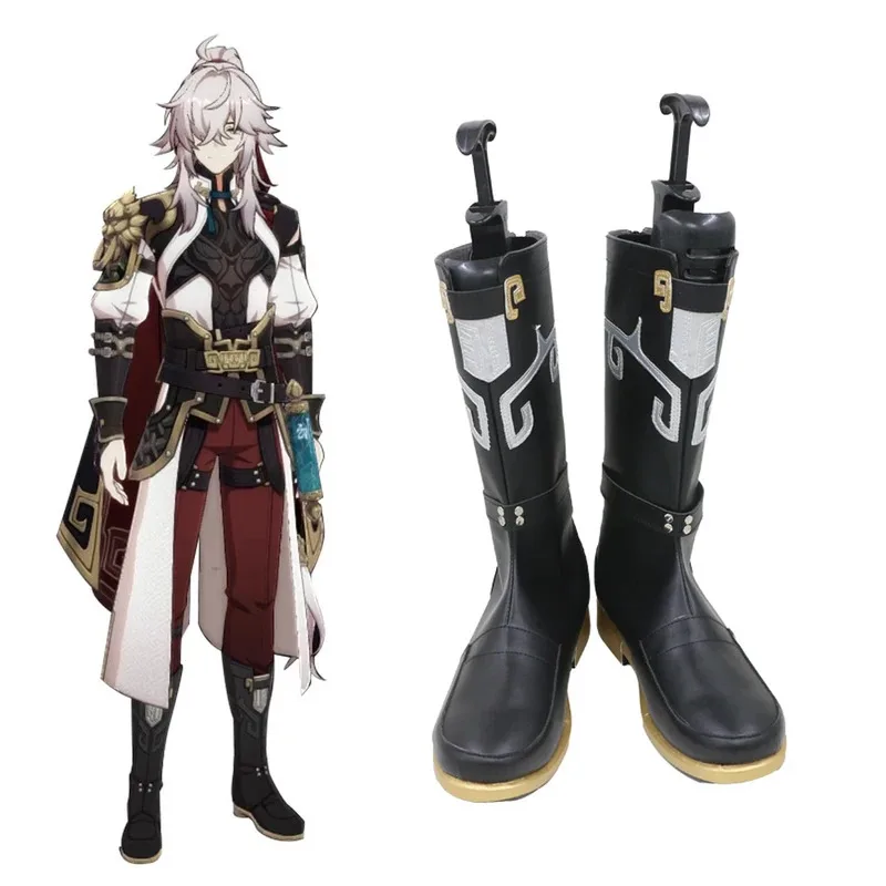 NewHonkai Star Rail Cosplay Jing Yu Shoes Long Boots High Heels Anime Game Accessory Halloween Carnival Party Women Girl Men2025
NewHonkai Star Rail Cosplay Jing Yu Shoes Long Boots High Heels Anime Game Accessory Halloween Carnival Party Women Girl Men2025
