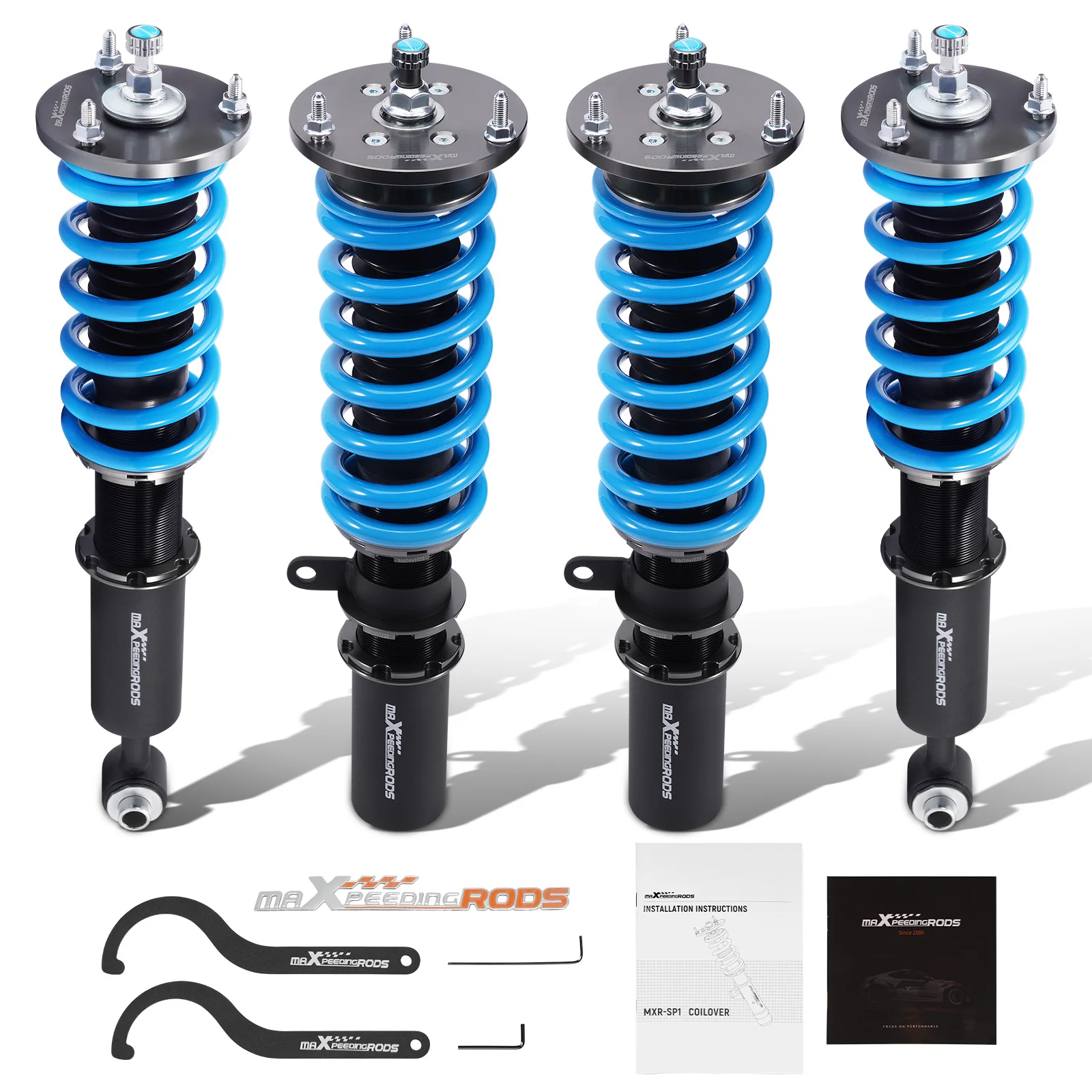 24 Way Damper ADJUSTABLE Coilovers For BMW E60 525i 528i 530i 535i 550i 04-10
24 Way Damper ADJUSTABLE Coilovers For BMW E60 525i 528i 530i 535i 550i 04-10