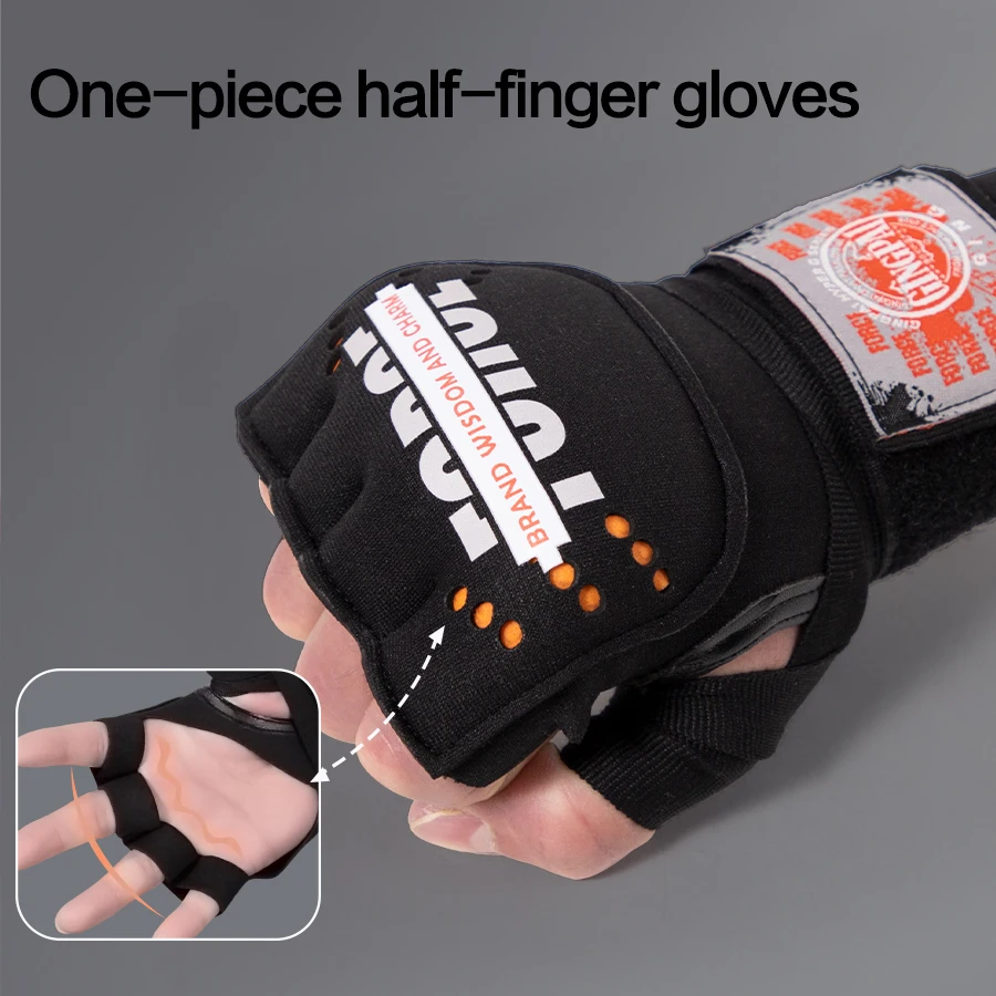 1Pair Black Half Finger Gel Boxing Gloves Fighting Kick Boxing Gloves Karate MMA Muay Thai Training Workout Gloves Men
1Pair Black Half Finger Gel Boxing Gloves Fighting Kick Boxing Gloves Karate MMA Muay Thai Training Workout Gloves Men