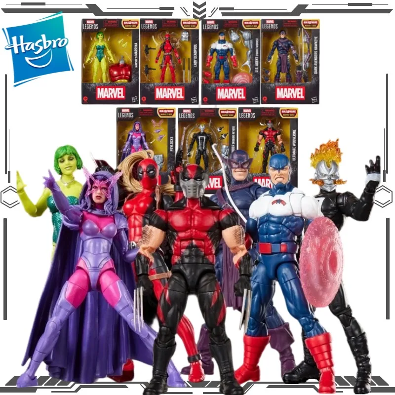 Hasbro Marvel Legends Series U.S. Agent Lady Deadpool Psylocke Wolverine Hawkeye Action Figure Toys for Boys Girls Gift
Hasbro Marvel Legends Series U.S. Agent Lady Deadpool Psylocke Wolverine Hawkeye Action Figure Toys for Boys Girls Gift