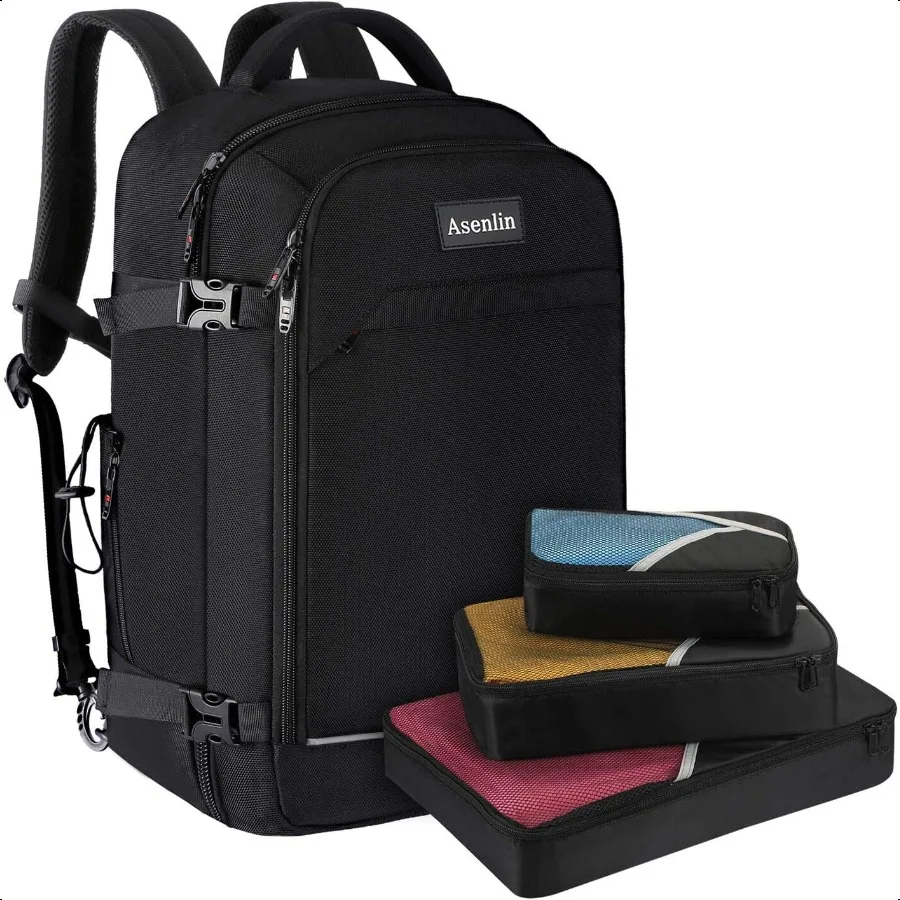 40L Travel Backpack for Women Men17 Inch Laptop Backpack Flight Appd Lage Carry On Water Resistant Computer Backpack for Weeken
40L Travel Backpack for Women Men17 Inch Laptop Backpack Flight Appd Lage Carry On Water Resistant Computer Backpack for Weeken