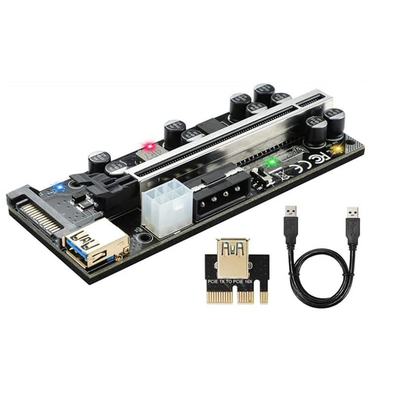 PCI-E 1X к 16X видеокарта Удлинительный кабель V009S PRO PCI-E 1X к 16X видеокарта к проводной карте
PCI-E 1X к 16X видеокарта Удлинительный кабель V009S PRO PCI-E 1X к 16X видеокарта к проводной карте