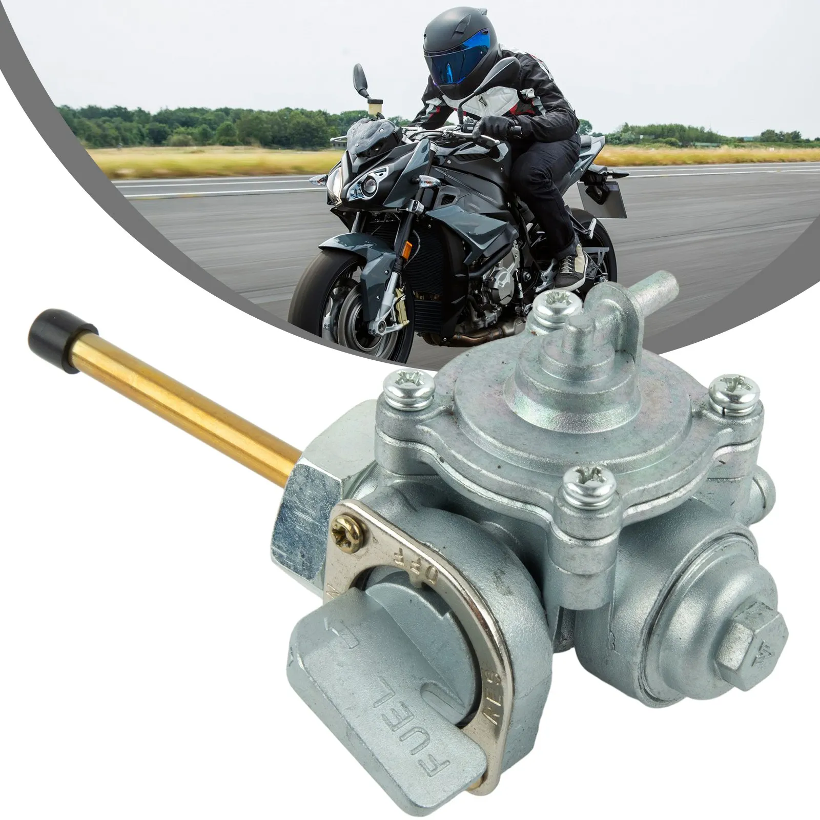 Топливный кран OEM-совместимости, разработанный специально для повышения производительности в составе знаменитой линейки мотоциклов Honda
Топливный кран OEM-совместимости, разработанный специально для повышения производительности в составе знаменитой линейки мотоциклов Honda