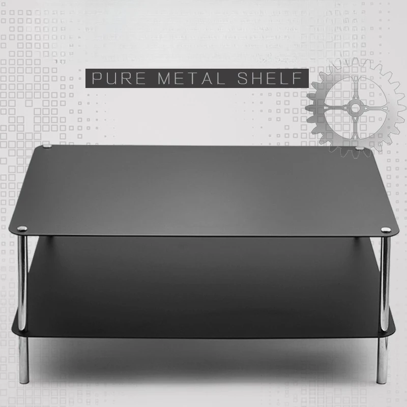 Multi-Layer Metal Shelf, Router & TV Set-Top Box Organizer, Amplifier and Laptop Cooling Stacking Multi-Purpose Storage Shelf 
Multi-Layer Metal Shelf, Router & TV Set-Top Box Organizer, Amplifier and Laptop Cooling Stacking Multi-Purpose Storage Shelf