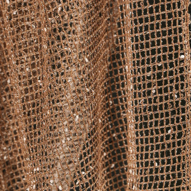 1/2/5m Brown Caramel Texture Particle Mesh Fabric DIY Perspective Mesh Dress Creative Clothing Sewing Designer Fabric 1.4m Width
1/2/5m Brown Caramel Texture Particle Mesh Fabric DIY Perspective Mesh Dress Creative Clothing Sewing Designer Fabric 1.4m Width