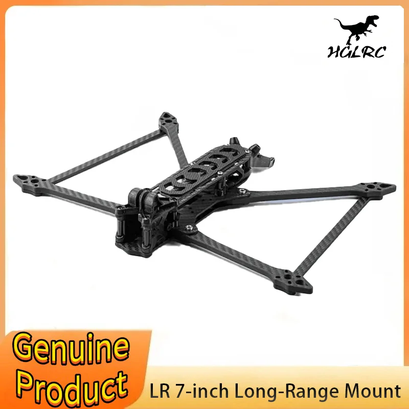 HGLRC Rekon7 LR 324mm 7inch Long Range Frame Kits W/6mm Arm 3K Carbon Fiber Compatible 7inch Propeller for FPV Racing Drone Part
HGLRC Rekon7 LR 324mm 7inch Long Range Frame Kits W/6mm Arm 3K Carbon Fiber Compatible 7inch Propeller for FPV Racing Drone Part