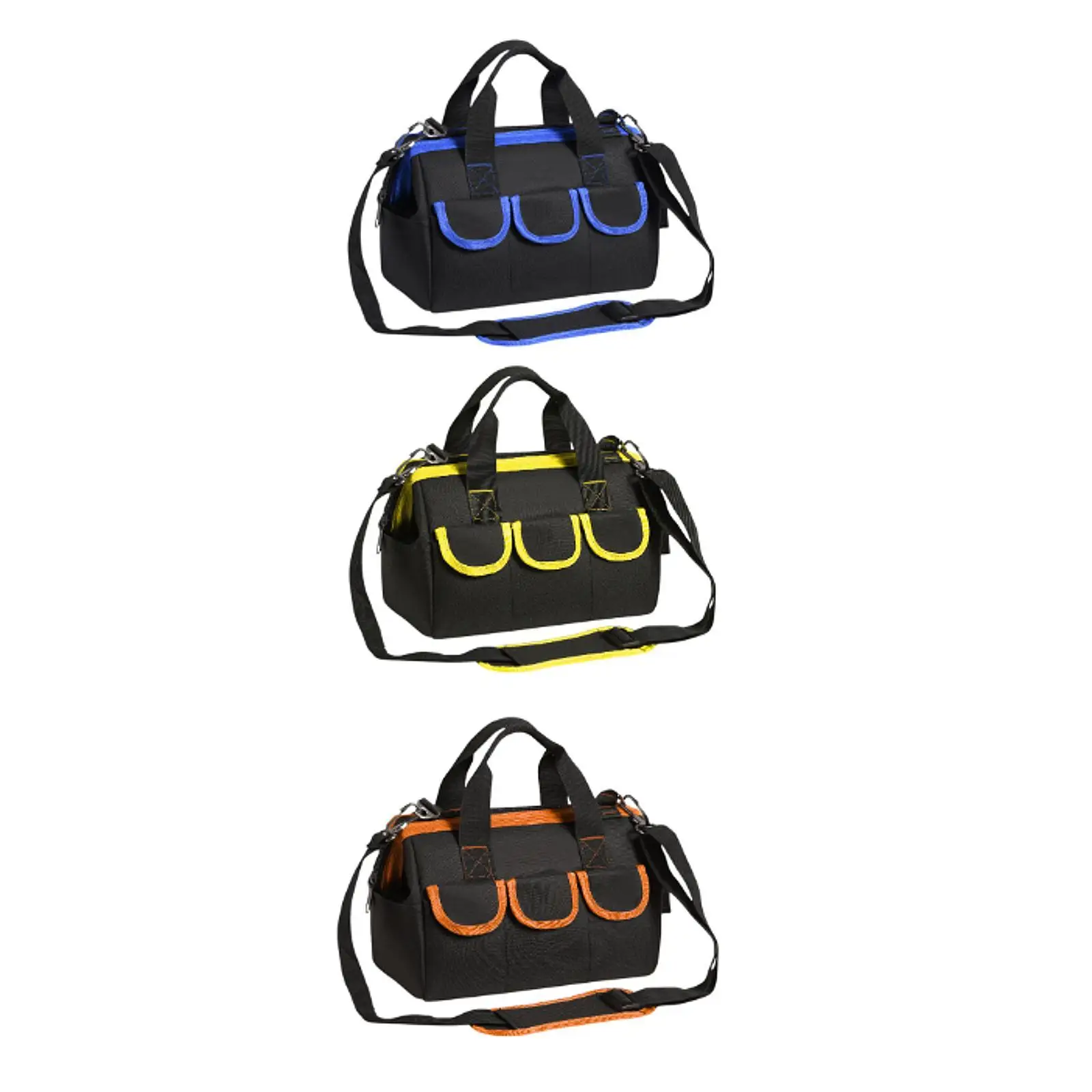 Tool Bag Wide Open Mouth Multipurpose Portable Wear Resistant Organizer for Craftsmen Electrician Carpenter Vehicle Maintenance
Tool Bag Wide Open Mouth Multipurpose Portable Wear Resistant Organizer for Craftsmen Electrician Carpenter Vehicle Maintenance