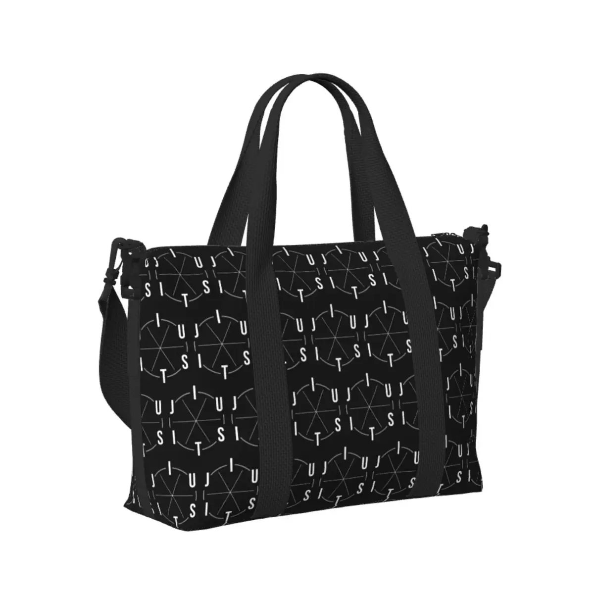 Jiu Jitsu BJJ Circle White Light Beach Travel Bag Large Capacity Tote Bags for Gym Sport Women Shopping Duffle Shoulder Bag
Jiu Jitsu BJJ Circle White Light Beach Travel Bag Large Capacity Tote Bags for Gym Sport Women Shopping Duffle Shoulder Bag