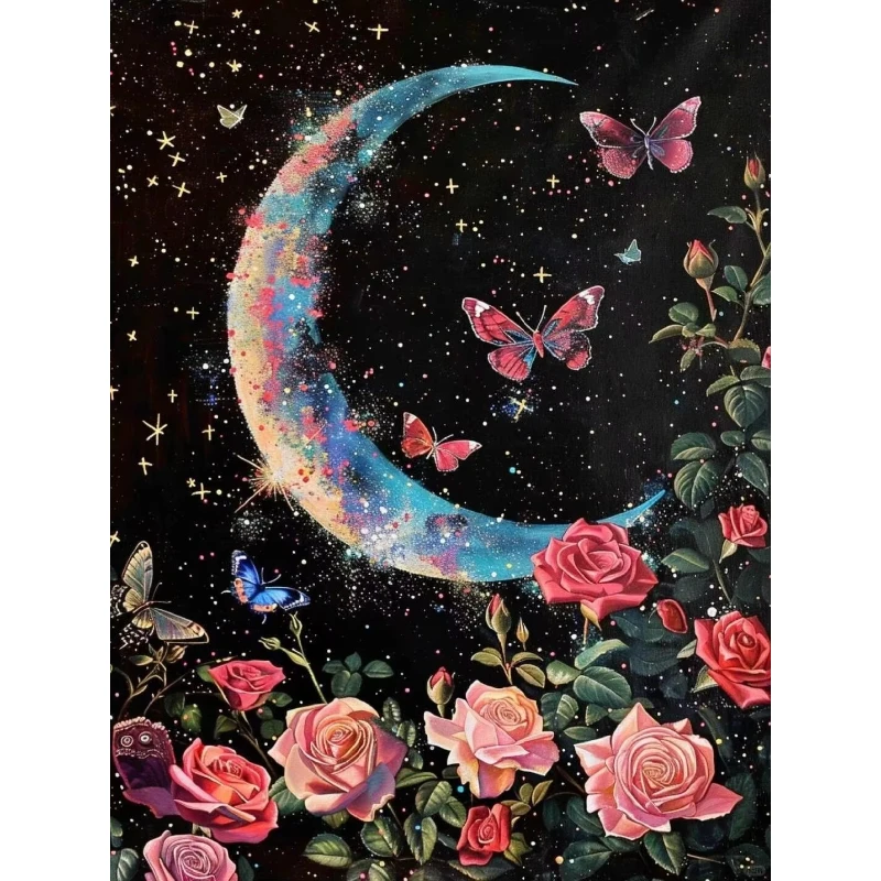 Jigsaw Puzzle 500 1000 1200 2000pcs Beautiful Moon Night With Flowers And Butterflies For Adults Relaxing Hobby Present
Jigsaw Puzzle 500 1000 1200 2000pcs Beautiful Moon Night With Flowers And Butterflies For Adults Relaxing Hobby Present