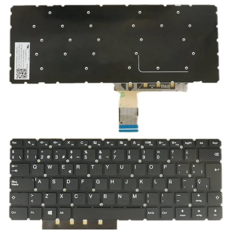 New Spanish Keyboard For Lenovo Ideapad 310-14IKB 310-14ISK 310-14IAP Without Backlit
New Spanish Keyboard For Lenovo Ideapad 310-14IKB 310-14ISK 310-14IAP Without Backlit