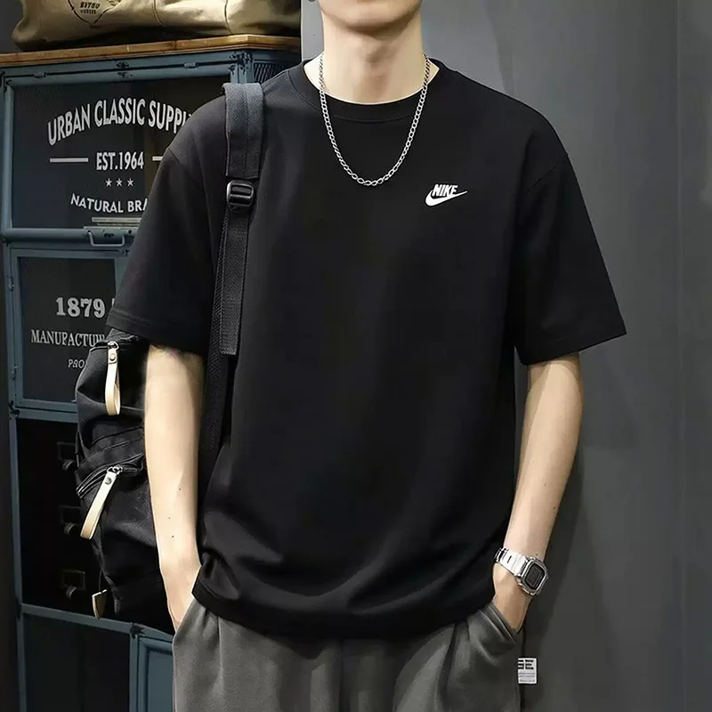 Nike Men's Short-Sleeved T-Shirt for Spring and Summer, Sportswear, Casual Round Neck, Breathable, FV0376-407-010
Nike Men's Short-Sleeved T-Shirt for Spring and Summer, Sportswear, Casual Round Neck, Breathable, FV0376-407-010