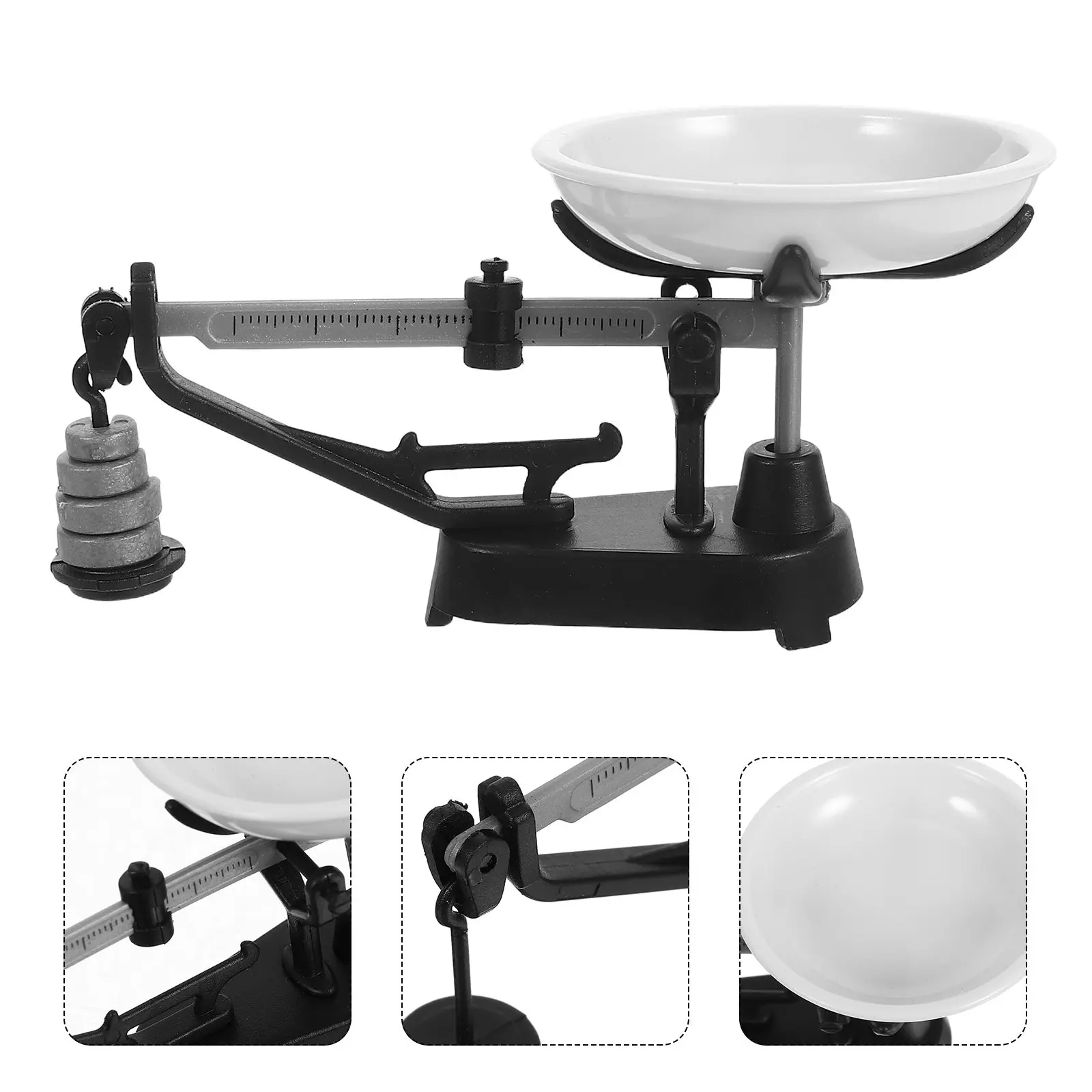 Miniature Retro Mechanical Balance Scale Vintage Round Plate Small Accessory for Dollhouse Kitchen Decor Nostalgic Scene
Miniature Retro Mechanical Balance Scale Vintage Round Plate Small Accessory for Dollhouse Kitchen Decor Nostalgic Scene