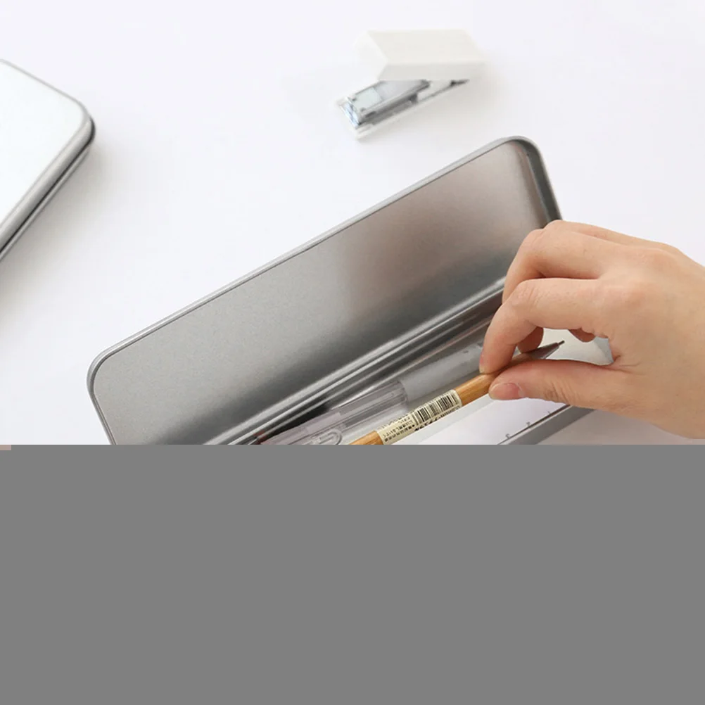 2 Pcs Stationery Box Wear Resistant Pencil Case Organizer Household Daily Multi Function Accessory Tinplate Student School
2 Pcs Stationery Box Wear Resistant Pencil Case Organizer Household Daily Multi Function Accessory Tinplate Student School