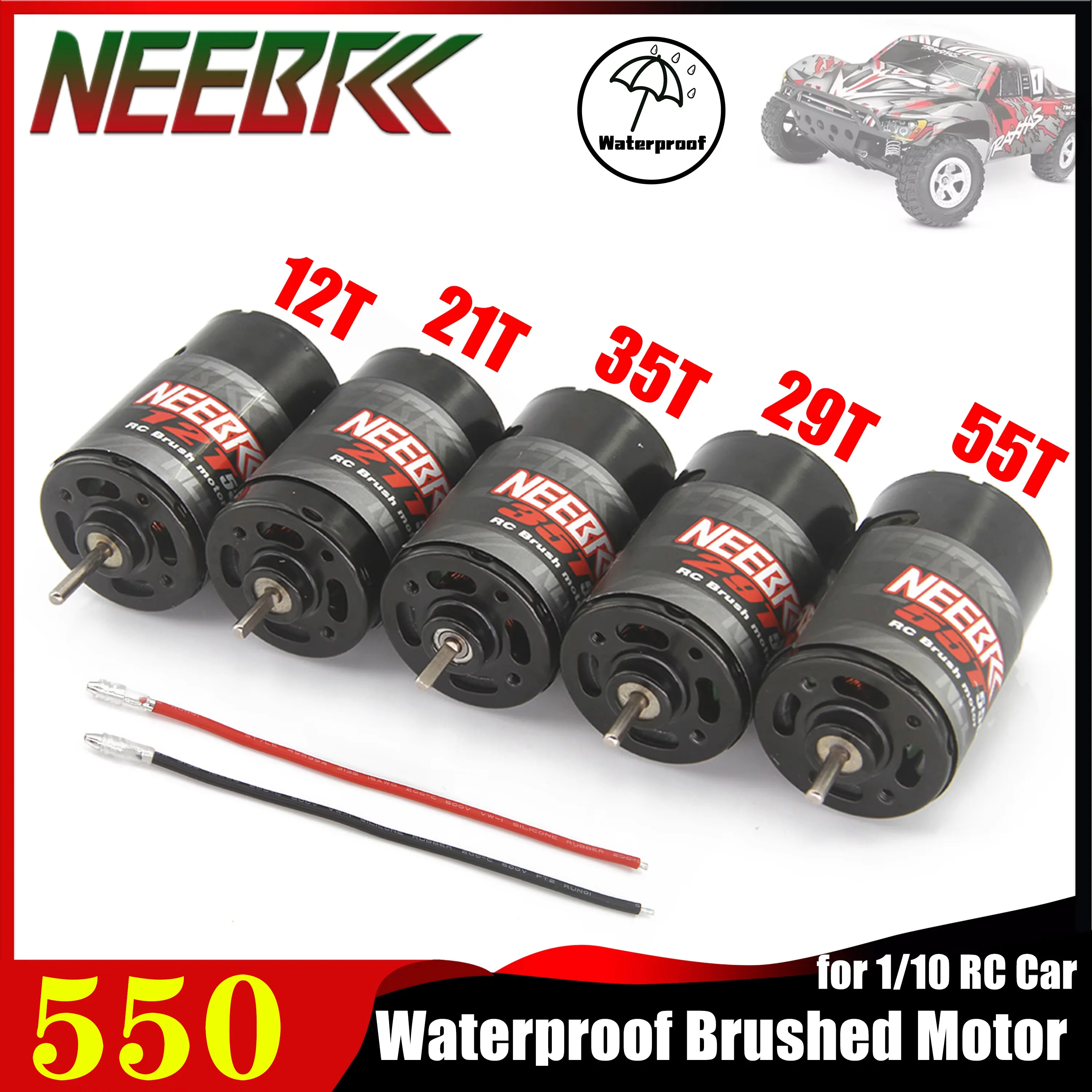 NEEBRC 550 12T 21T 29T 35T 55T Водонепроницаемый матовый двигатель для 1/10 RC автомобиля Грузовик Гусеничный Wltoys Axial WPL SCX10 AXI03007 90046 TRX4
NEEBRC 550 12T 21T 29T 35T 55T Водонепроницаемый матовый двигатель для 1/10 RC автомобиля Грузовик Гусеничный Wltoys Axial WPL SCX10 AXI03007 90046 TRX4