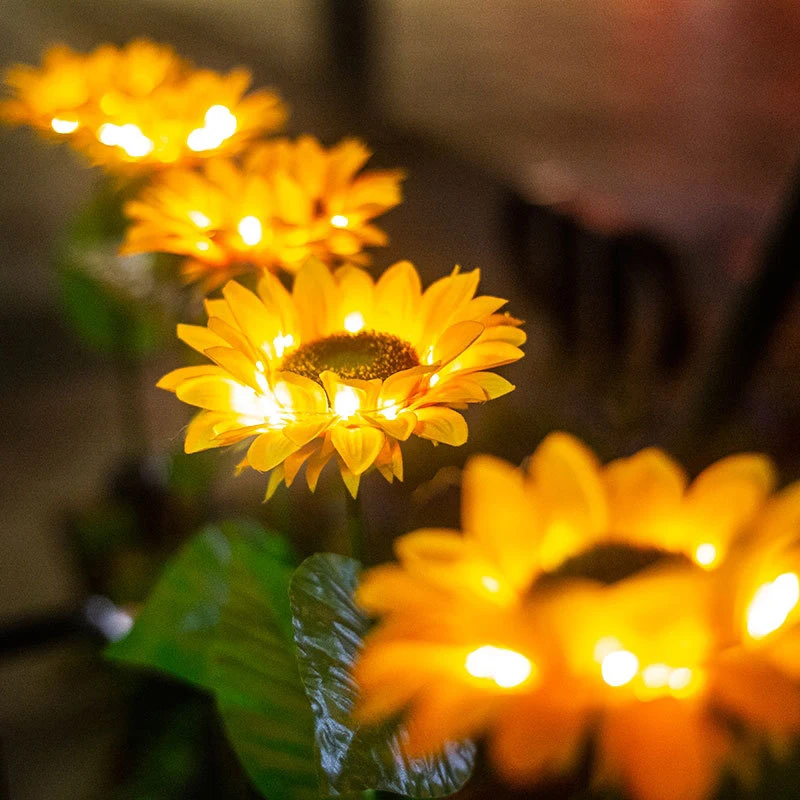 Shiny Artificial Sunflower Plant Solar Lamp Outdoor Decorative LED Lights For Courtyard Walkway Garden Decoration 10Pcs
Shiny Artificial Sunflower Plant Solar Lamp Outdoor Decorative LED Lights For Courtyard Walkway Garden Decoration 10Pcs
