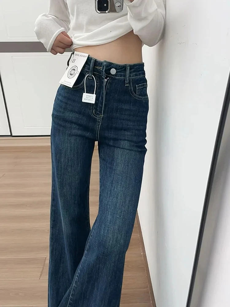 High Waist Fleece Lined Thickened Skinny Jeans Women's Autumn Winter Vintage Style Bell Bottoms Comfortable Cotton Blend
High Waist Fleece Lined Thickened Skinny Jeans Women's Autumn Winter Vintage Style Bell Bottoms Comfortable Cotton Blend