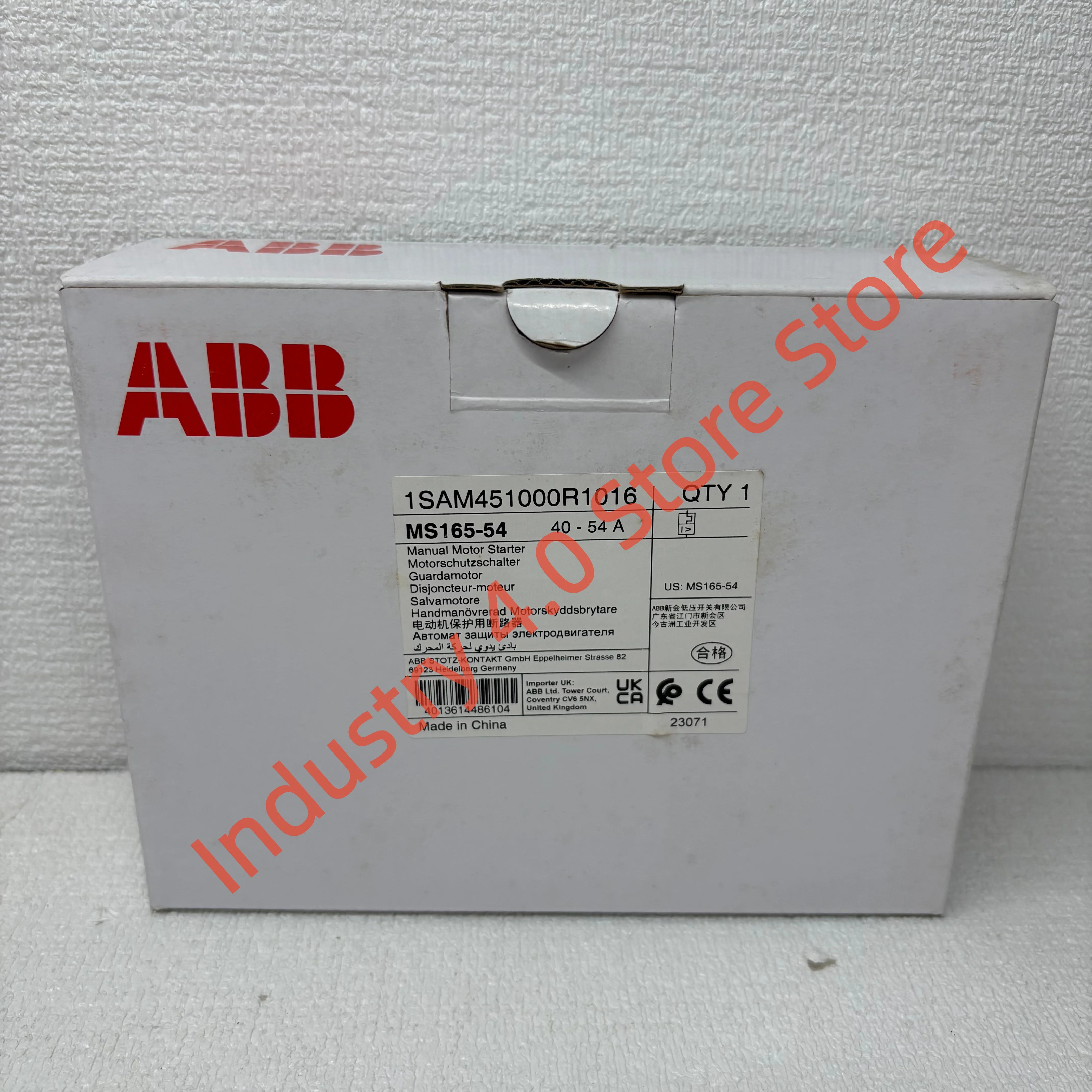 Brand new MS165-54 40-54A 1SAM451000R1016 Motor protector
Brand new MS165-54 40-54A 1SAM451000R1016 Motor protector