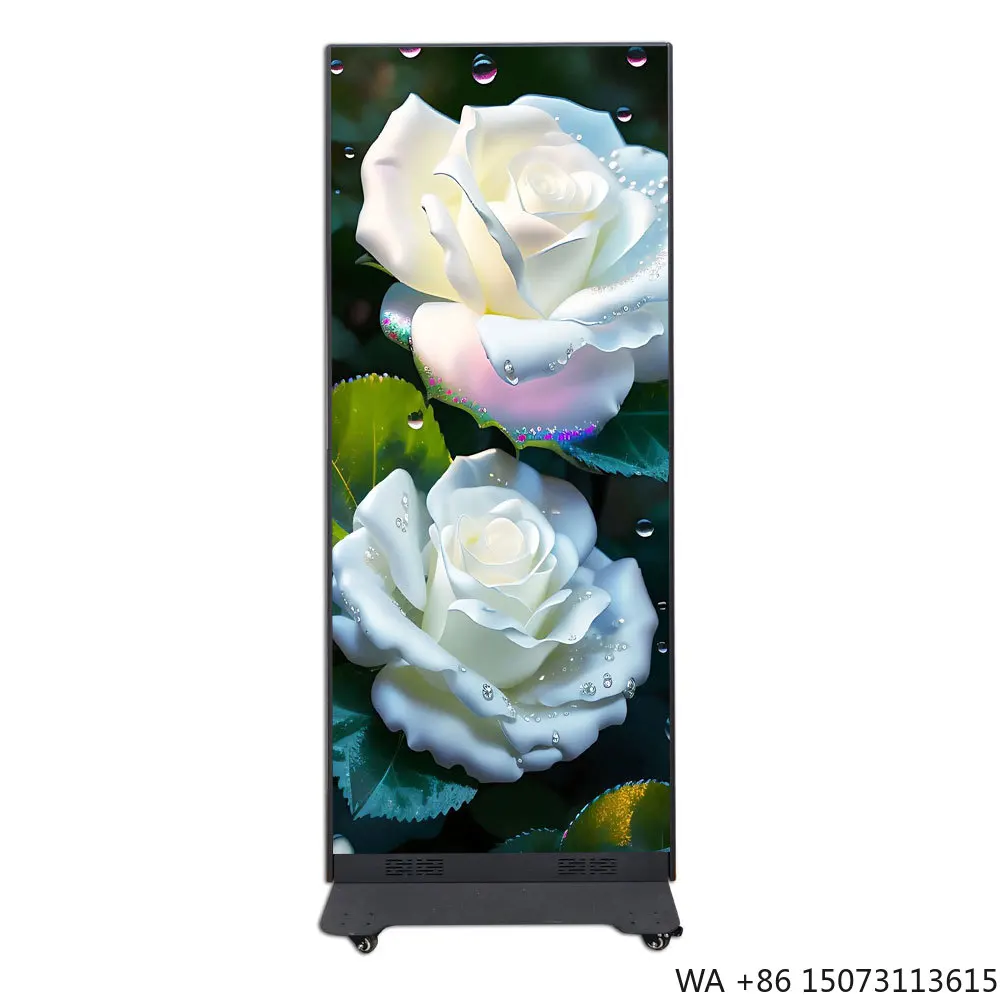 Светодиодный складной постер с низким энергопотреблением для цифровых вывесок и дисплеев
Светодиодный складной постер с низким энергопотреблением для цифровых вывесок и дисплеев