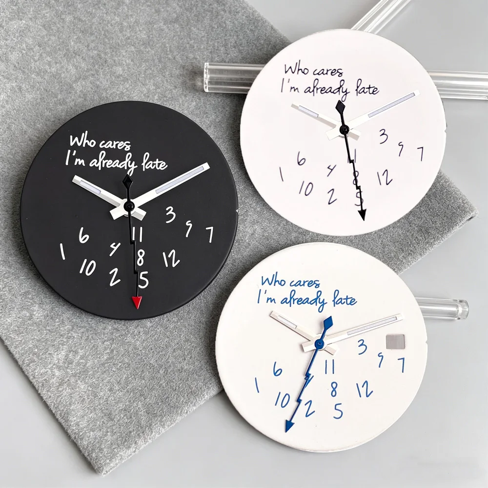 "Who Cares I'm Already Late" NH35A 29mm Watch Dial Wave Dial fit for NH36 NH38 Automatic Men Watch Replacements White Black Dial
"Who Cares I'm Already Late" NH35A 29mm Watch Dial Wave Dial fit for NH36 NH38 Automatic Men Watch Replacements White Black Dial