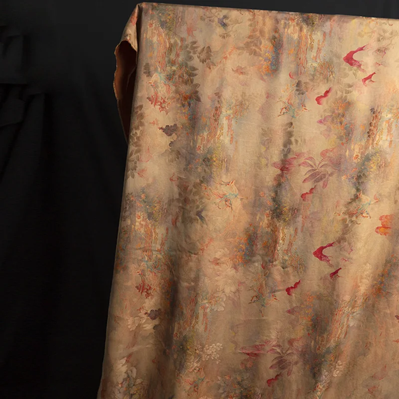 Высокое качество Шанхай Сутра Неeritage Ароматная облачная пряжа Красный гренадин Редька Шелковая двусторонняя жаккардовая ткань для одежды
Высокое качество Шанхай Сутра Неeritage Ароматная облачная пряжа Красный гренадин Редька Шелковая двусторонняя жаккардовая ткань для одежды