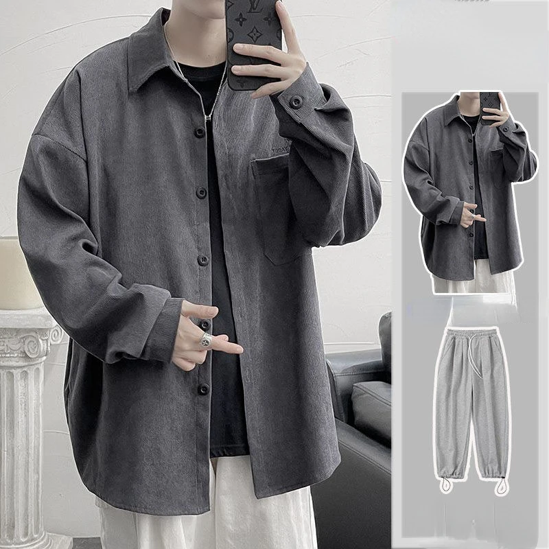 2023 Summer New Style Men's Fashion Casual Solid Color Shirt Suit Male High-Quality Cotton and Linen Two-Piece Set X113
2023 Summer New Style Men's Fashion Casual Solid Color Shirt Suit Male High-Quality Cotton and Linen Two-Piece Set X113