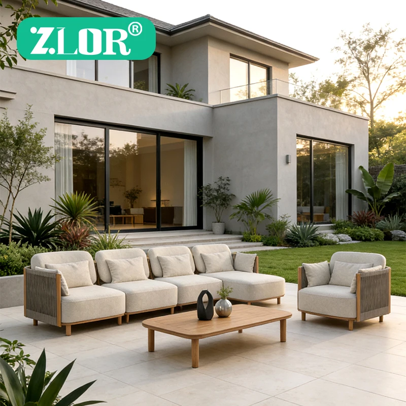 Modern Powder Coated Aluminum Outdoor Sofa Set High-Density Foam Waterproof Cushions-Durable Rust-Proof Outdoor Furniture
Modern Powder Coated Aluminum Outdoor Sofa Set High-Density Foam Waterproof Cushions-Durable Rust-Proof Outdoor Furniture