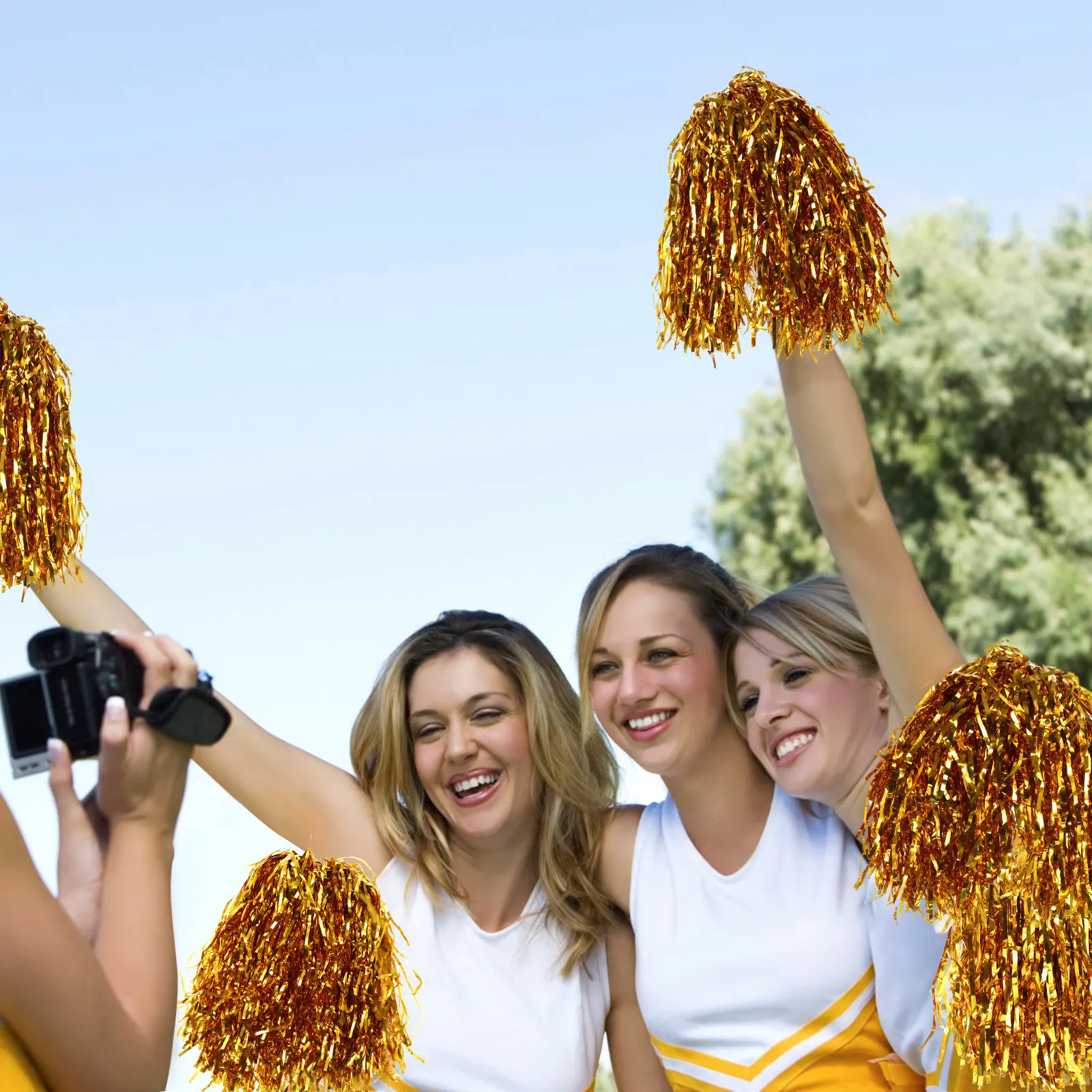 7Pairs Cheerleader Pompoms Handheld Multipurpose Pom Poms for Sports Meeting Pom Poms Cheerleading
7Pairs Cheerleader Pompoms Handheld Multipurpose Pom Poms for Sports Meeting Pom Poms Cheerleading
