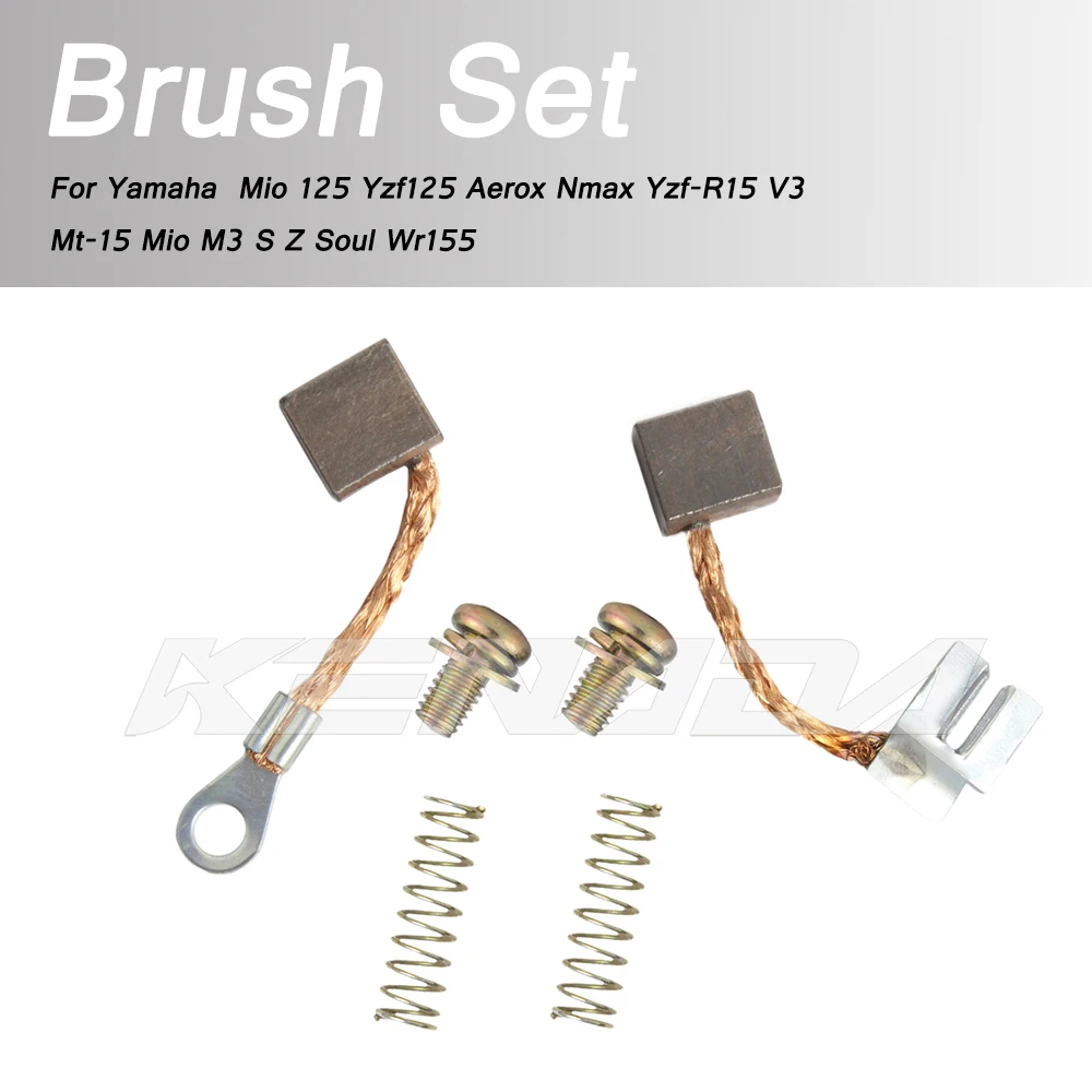 For Yamaha Mio 125 Yzf125 Aerox Nmax Yzf-R15 V3 Mt-15 Mio M3 S Z Soul Wr155 Brush Set
For Yamaha Mio 125 Yzf125 Aerox Nmax Yzf-R15 V3 Mt-15 Mio M3 S Z Soul Wr155 Brush Set