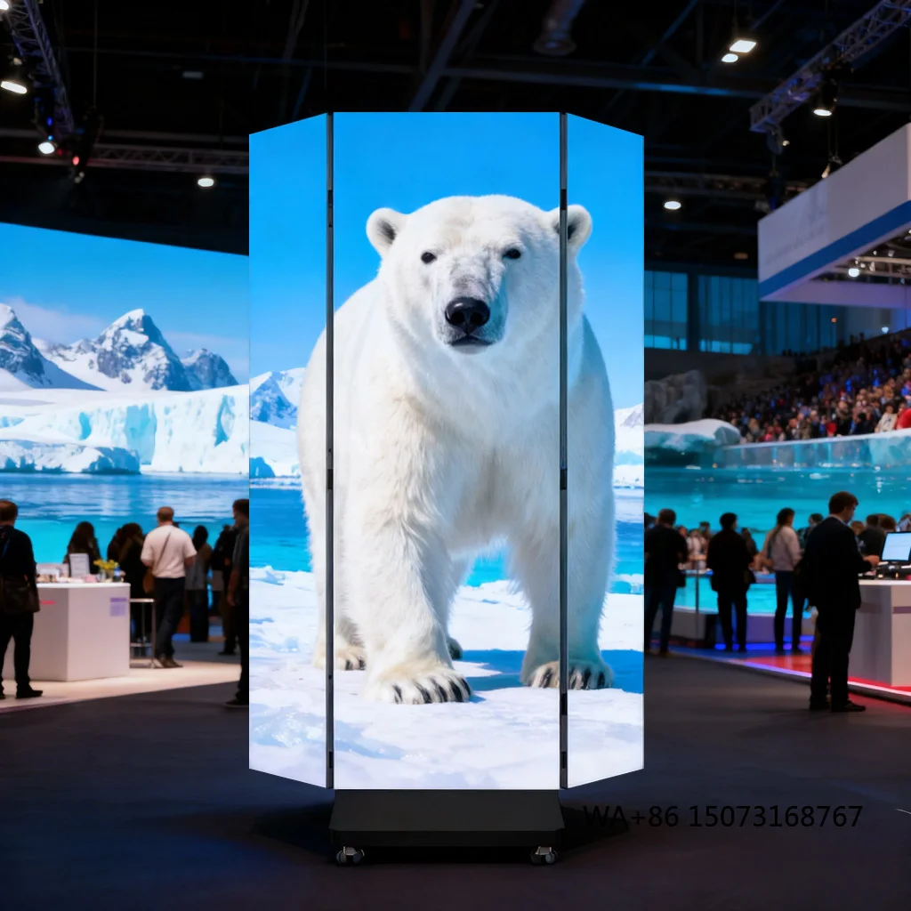 Коммерческий складной цифровой LED-постер: вертикальный складной LED-дисплей для внутренней рекламы
Коммерческий складной цифровой LED-постер: вертикальный складной LED-дисплей для внутренней рекламы